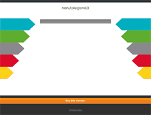Tablet Screenshot of narutolegend.it